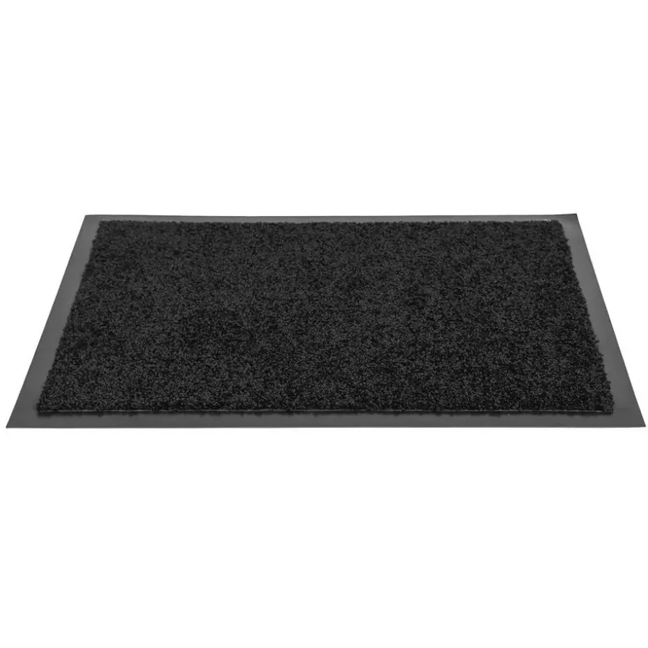 Droogloopmat Twister 60x90cm zwart