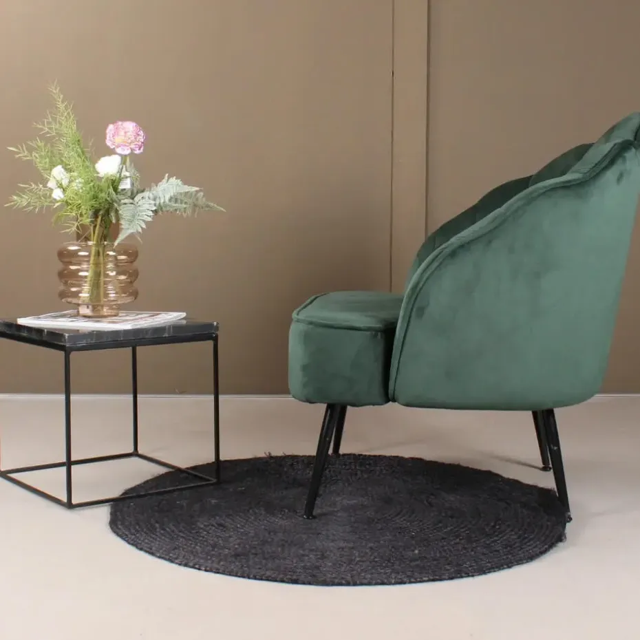 DS4U - Lindsey fauteuil - donkergroen