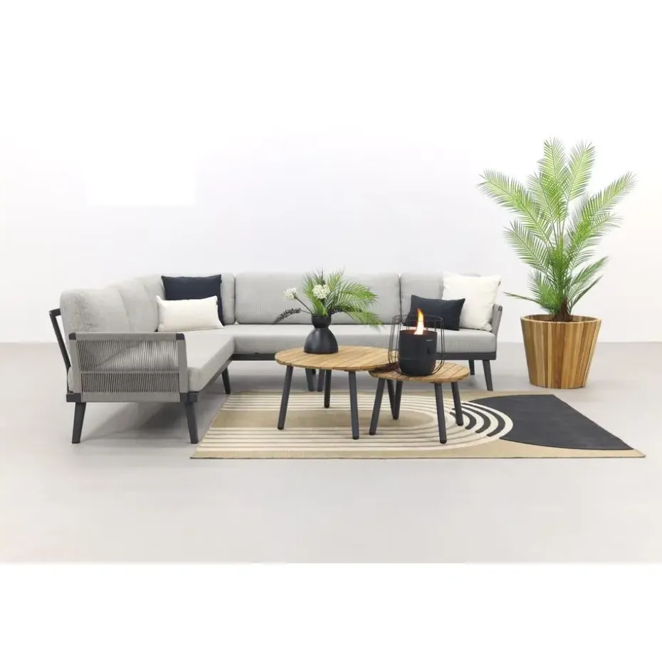 Durban/mindo loungeset - hoekbank - 3-delig