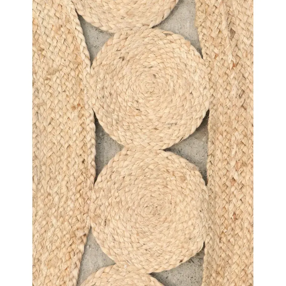 Dutch Lifestyle - Jute - Vloerkleed - 150x150 cm - Beige