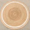 Dutch Lifestyle - Jute - Vloerkleed - 150x150 cm - Beige