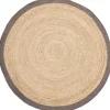 Dutch Lifestyle - Jute - Vloerkleed - 150x150 cm - Beige