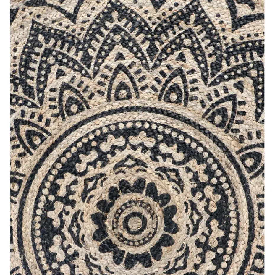 Dutch Lifestyle - Jute - Vloerkleed - 150x150 cm - Grijs