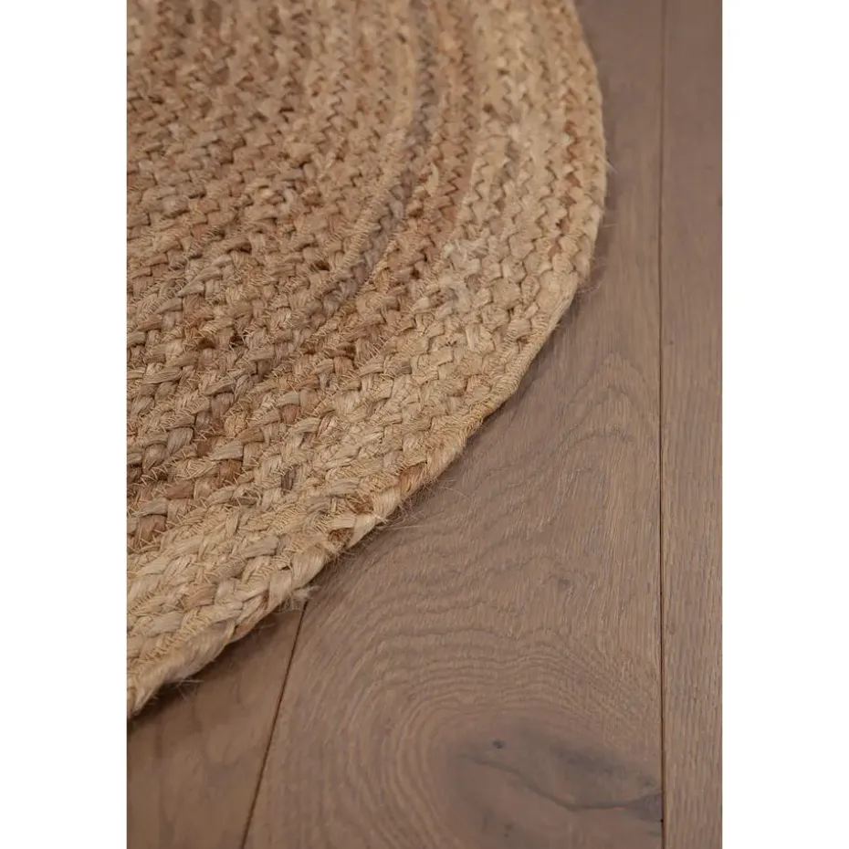 Dutch Lifestyle - Jute - Vloerkleed - 200 x 200cm - Beige