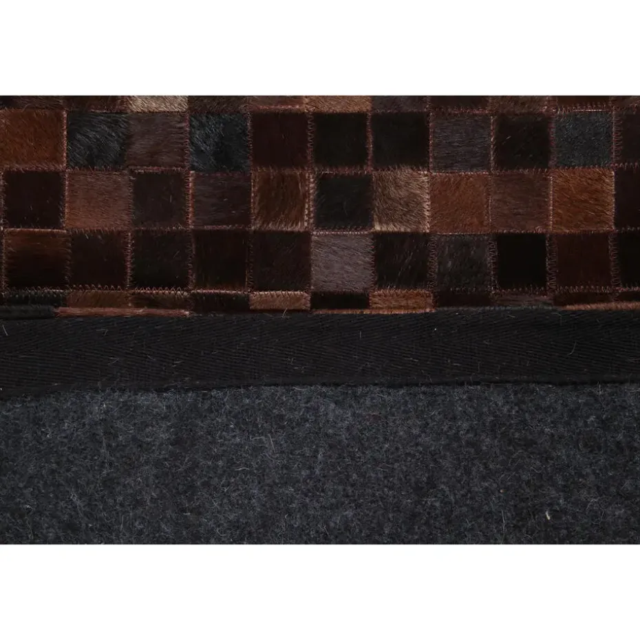 Dutch Lifestyle - Leder - Vloerkleed - 160x230cm - Bruin