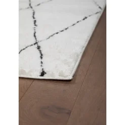 Dutch Lifestyle - Polyester - Vloerkleed - 230x160cm - Wit