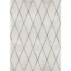 Dutch Lifestyle - Polyester - Vloerkleed - 230x160cm - Wit
