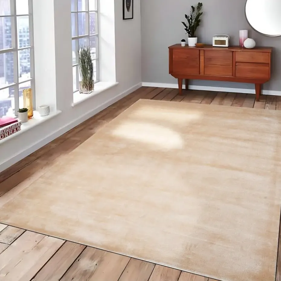 Dutch Lifestyle - Viscose - Vloerkleed - 160x230cm - Beige