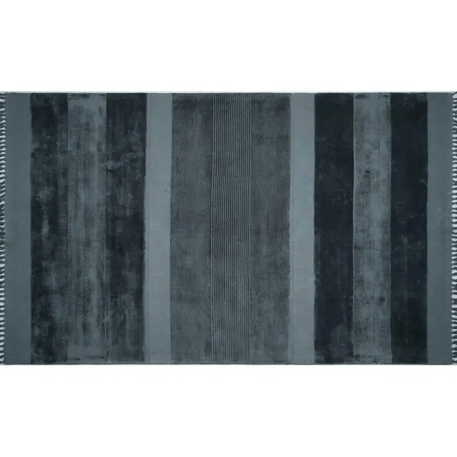 Dutch Lifestyle - Viscose - Vloerkleed - 195x300cm - Zwart