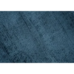 Dutch Lifestyle - Viscose - Vloerkleed - 115cm rond - Blauw