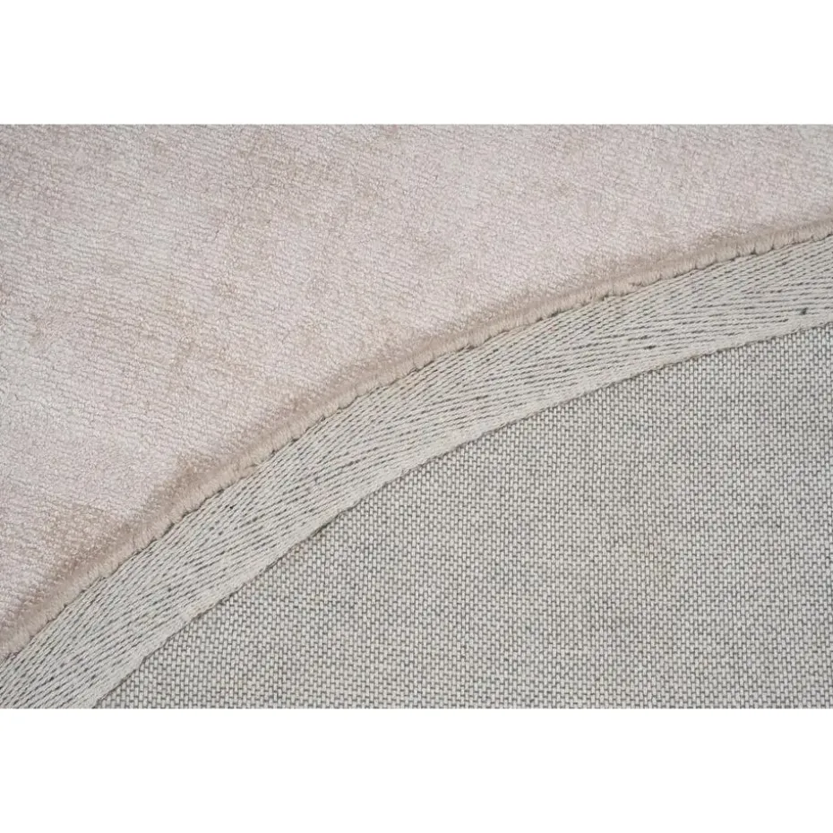 Dutch Lifestyle - Viscose - Vloerkleed - 195cm rond - Beige