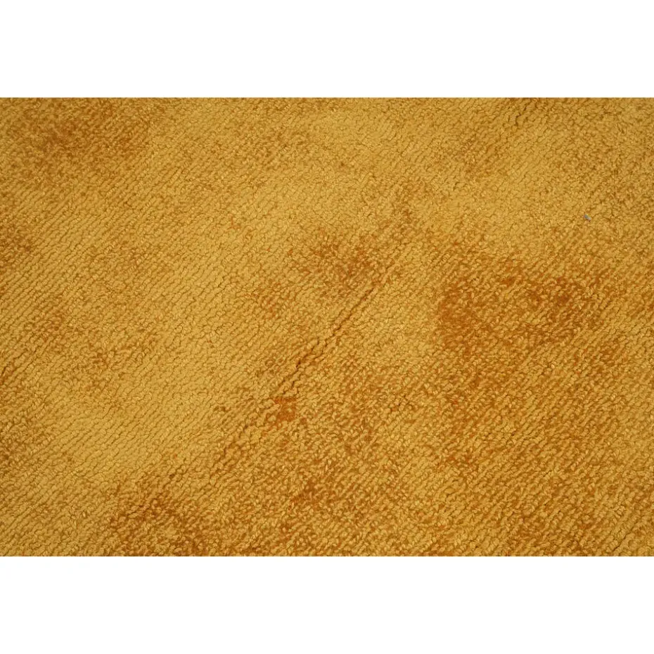 Dutch Lifestyle - Viscose - Vloerkleed - 115cm rond - Geel