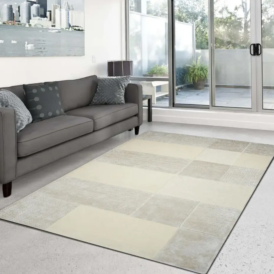 Dutch Lifestyle - Wol - Vloerkleed - 160x230cm - Beige