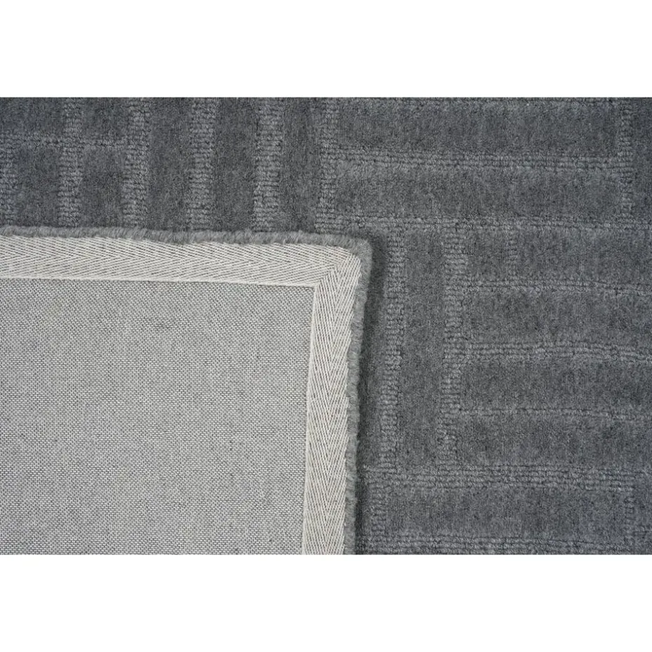 Dutch Lifestyle - Wol - Vloerkleed - 160x230cm - Grijs