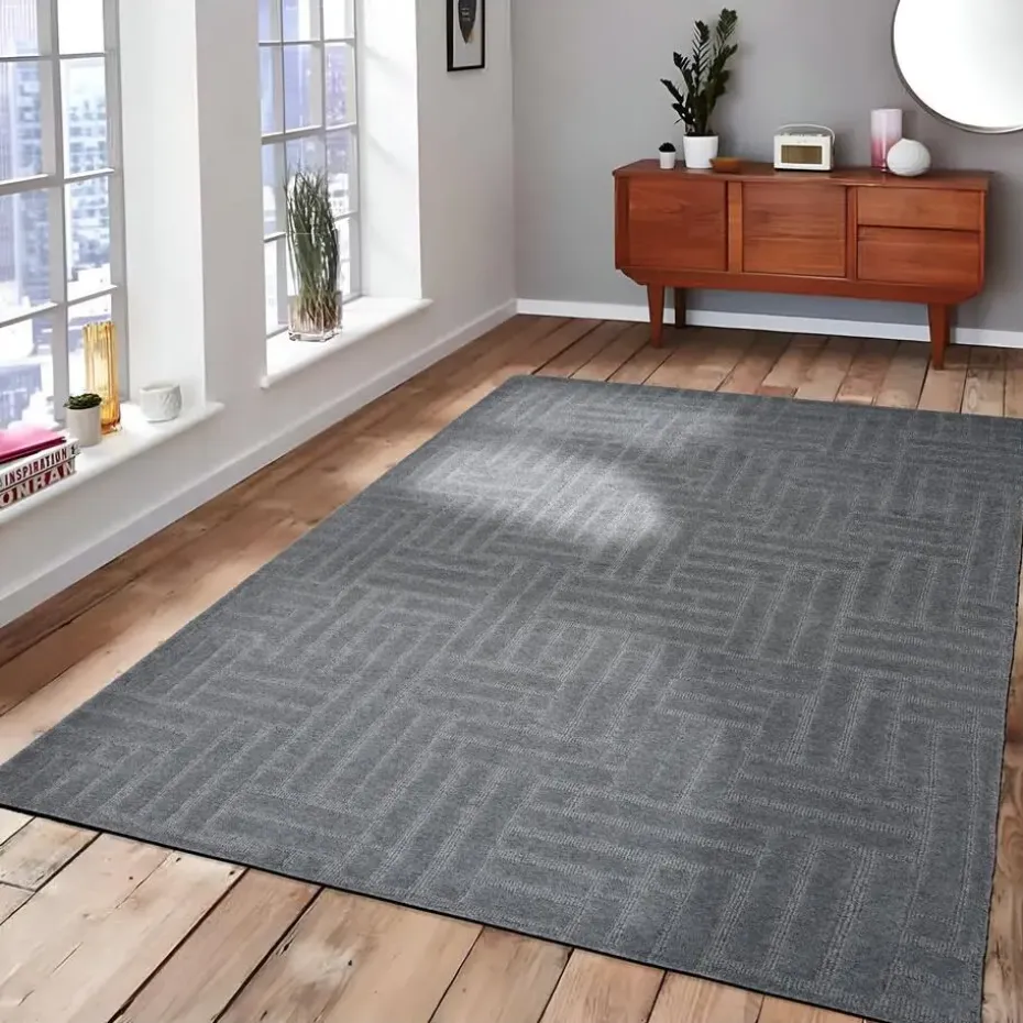 Dutch Lifestyle - Wol - Vloerkleed - 160x230cm - Grijs