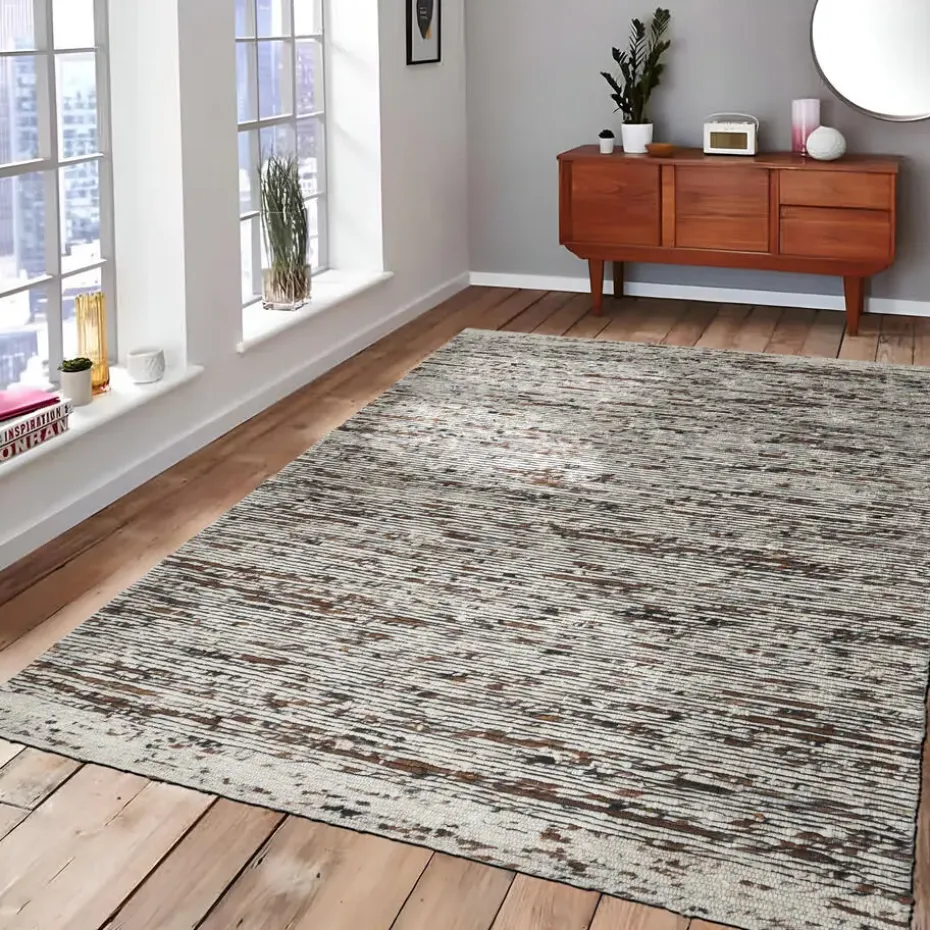 Dutch Lifestyle - Wol - Vloerkleed - 160x230cm - Grijs