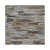 Dutch Wallcoverings - Exposure steen bruin/grijs - 0,53x10,05m