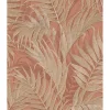 Dutch Wallcoverings - Grace Tropical palm leaf brown/gold - GR322106