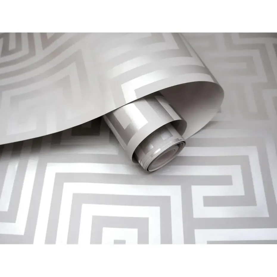 Dutch Wallcoverings - Indulgence Maze grey - 0,53x10,05m