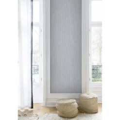 Dutch Wallcoverings - Level One streep grijs - 0,53x10,05m