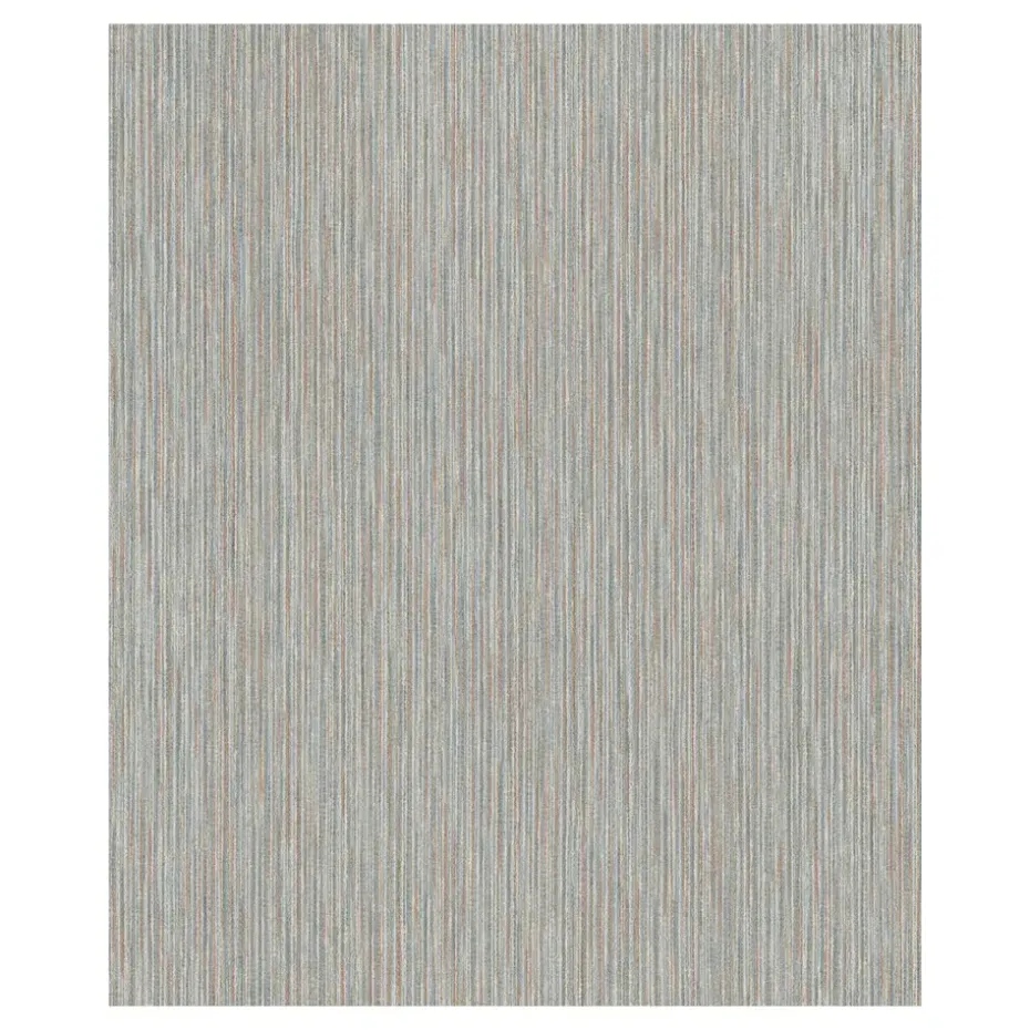 Dutch Wallcoverings - More Textures uni/streepje bruin - 0,53x10,05m