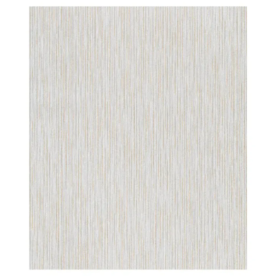 Dutch Wallcoverings - More Textures uni-streepje grijs - 0,53x10,05m