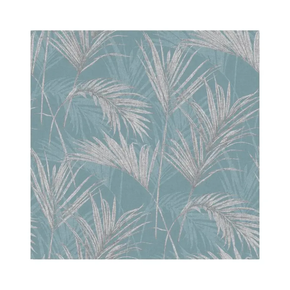 Dutch Wallcoverings - Myriad Palm Springs blauw/grijs - 0,53x10,05m