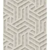 Dutch Wallcoverings - Onyx dessin grijs/zilver - 0,53x10,05m