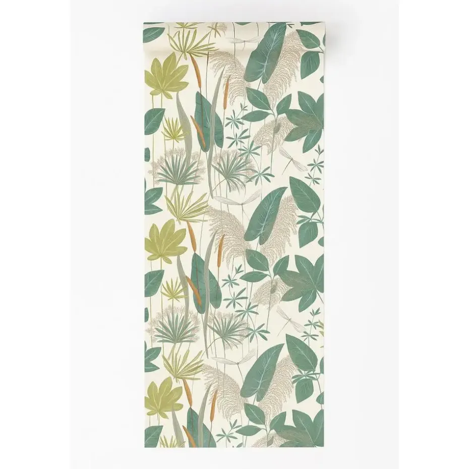 Dutch Wallcoverings Vliesbehang Arcadia loma - groen - 10,05m x 53cm