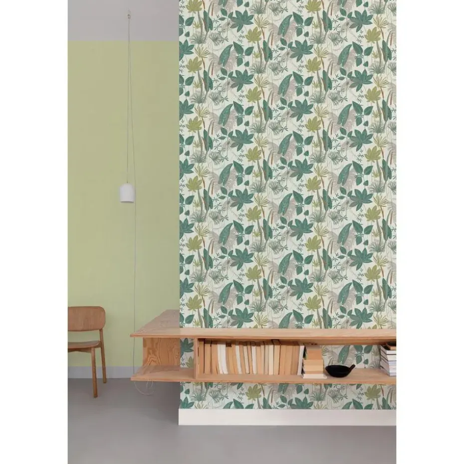 Dutch Wallcoverings Vliesbehang Arcadia loma - groen - 10,05m x 53cm