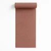 Dutch Wallcoverings Vliesbehang Linen & Textures uni - rood - 10,05m x 53cm