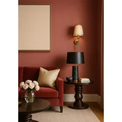 Dutch Wallcoverings Vliesbehang Linen & Textures uni - rood - 10,05m x 53cm