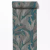 Dutch Wallcoverings Vliesbehang Renaissance leaves - blauw - 10,05m x 53cm