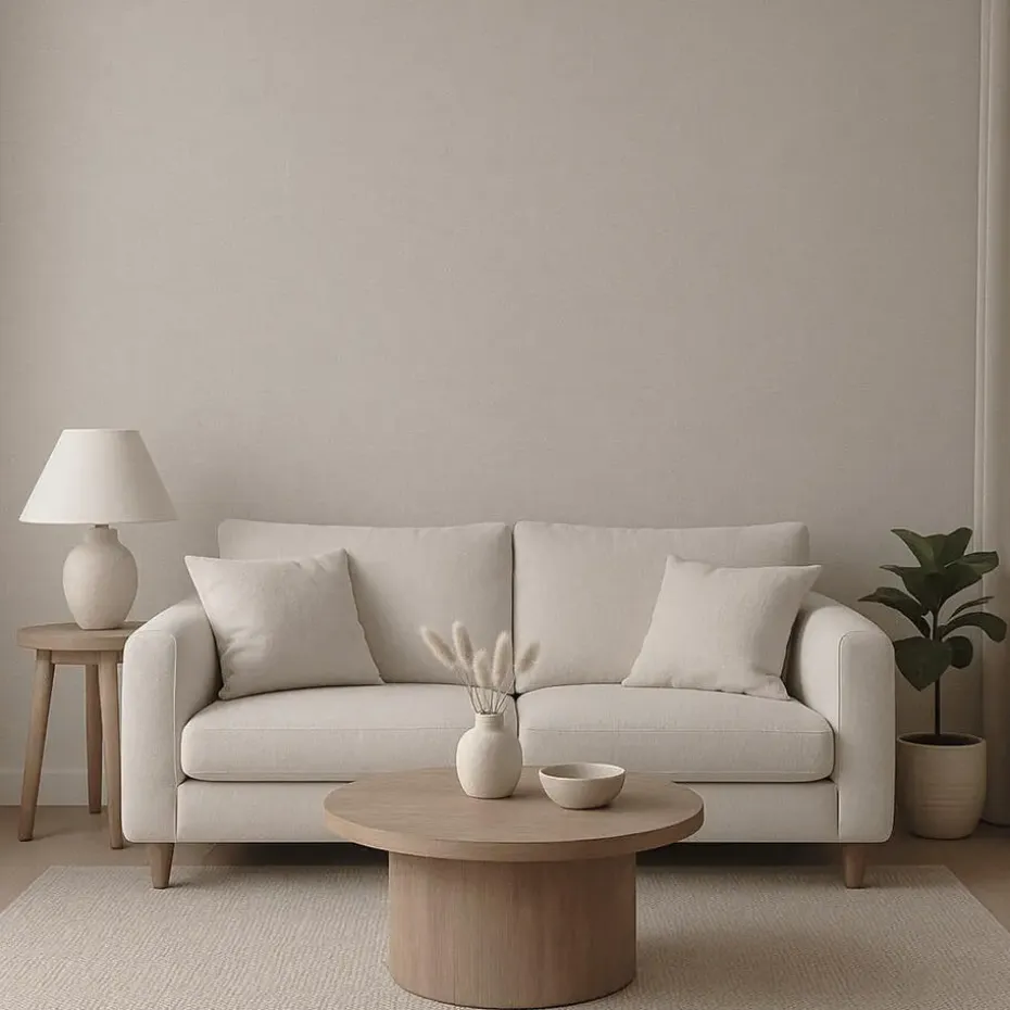 Dutch Wallcoverings Vliesbeh. Renaissance watermarked fabric - taupe - 10mx53cm