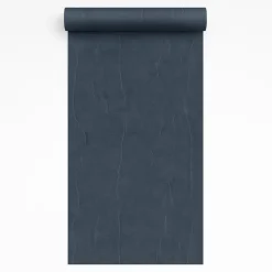 Dutch Wallcoverings Vliesbeh. Renaissance watermarked fabric - blauw - 10mx53cm