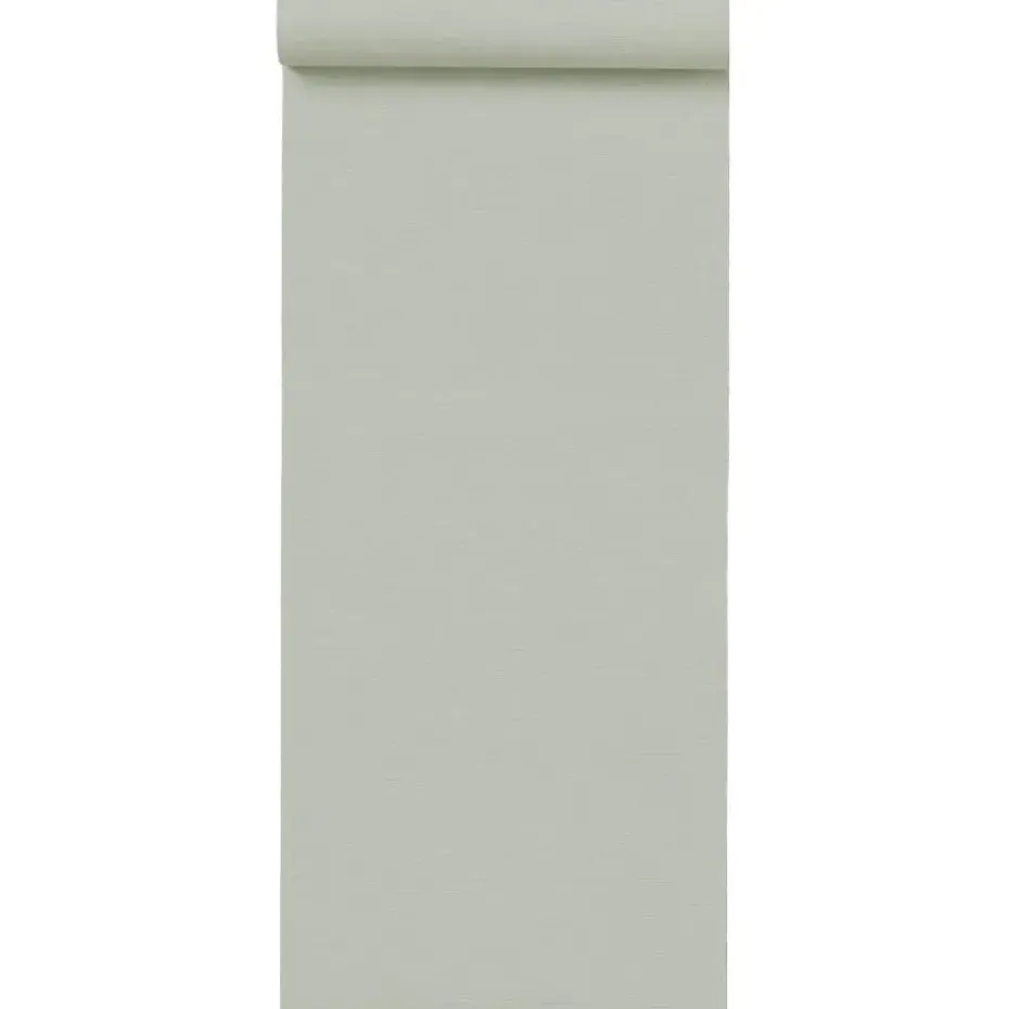 Dutch Wallcoverings Vliesbehang Wall Fabric linen light - groen - 10,05m x 53cm