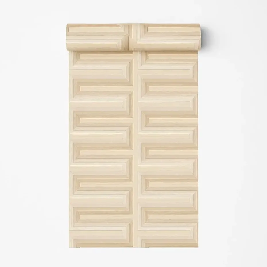 Dutch Wallcoverings Vliesbehang Renaissance Grecian key - beige - 10,05m x 53cm