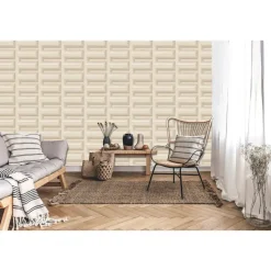 Dutch Wallcoverings Vliesbehang Renaissance Grecian key - beige - 10,05m x 53cm