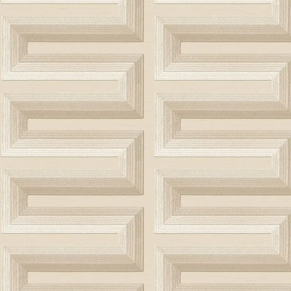 Dutch Wallcoverings Vliesbehang Renaissance Grecian key - beige - 10,05m x 53cm
