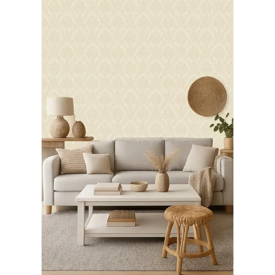 Dutch Wallcoverings Vliesbehang Arcadia patano - beige - 10,05m x 53cm