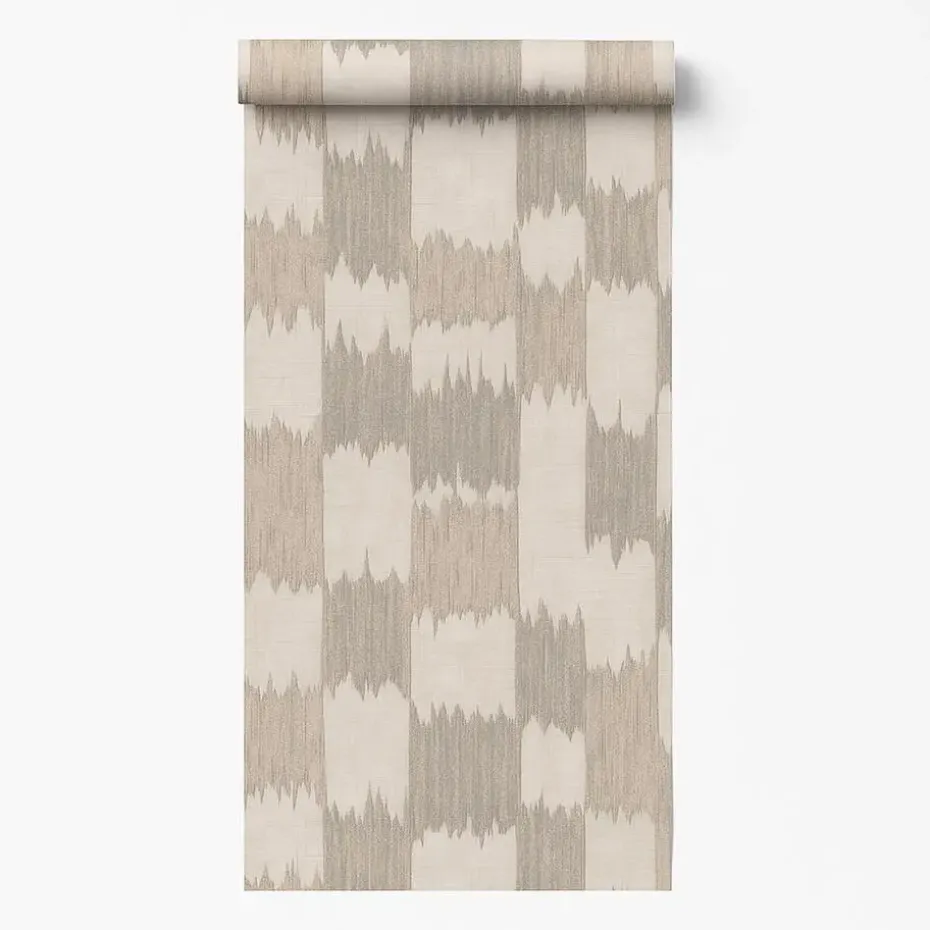 Dutch Wallcoverings Vliesbehang Renaissance textured loom - beige - 10m x 53cm