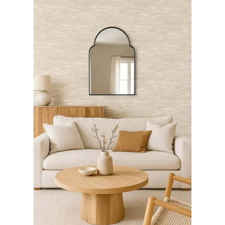 Dutch Wallcoverings Vliesbehang Arcadia kaleidoscoop textuur - grijs - 10mx53cm