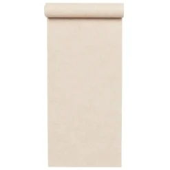 Dutch Wallcoverings Vliesbehang Fabric Touch velvet - crème - 10,05m x 53cm