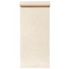 Dutch Wallcoverings Vliesbehang Fabric Touch weave - crème - 10,05m x 53cm