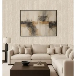 Dutch Wallcoverings Vliesbehang Embellish silk texture - beige - 10,05m x 53cm