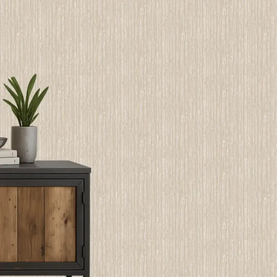 Dutch Wallcoverings Vliesbehang Embellish silk texture - beige - 10,05m x 53cm