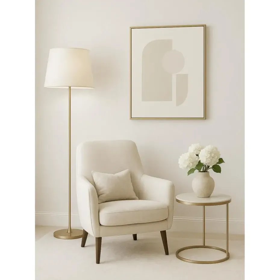 Dutch Wallcoverings Vliesbehang Linen & Textures uni - offwhite - 10,05m x 53cm