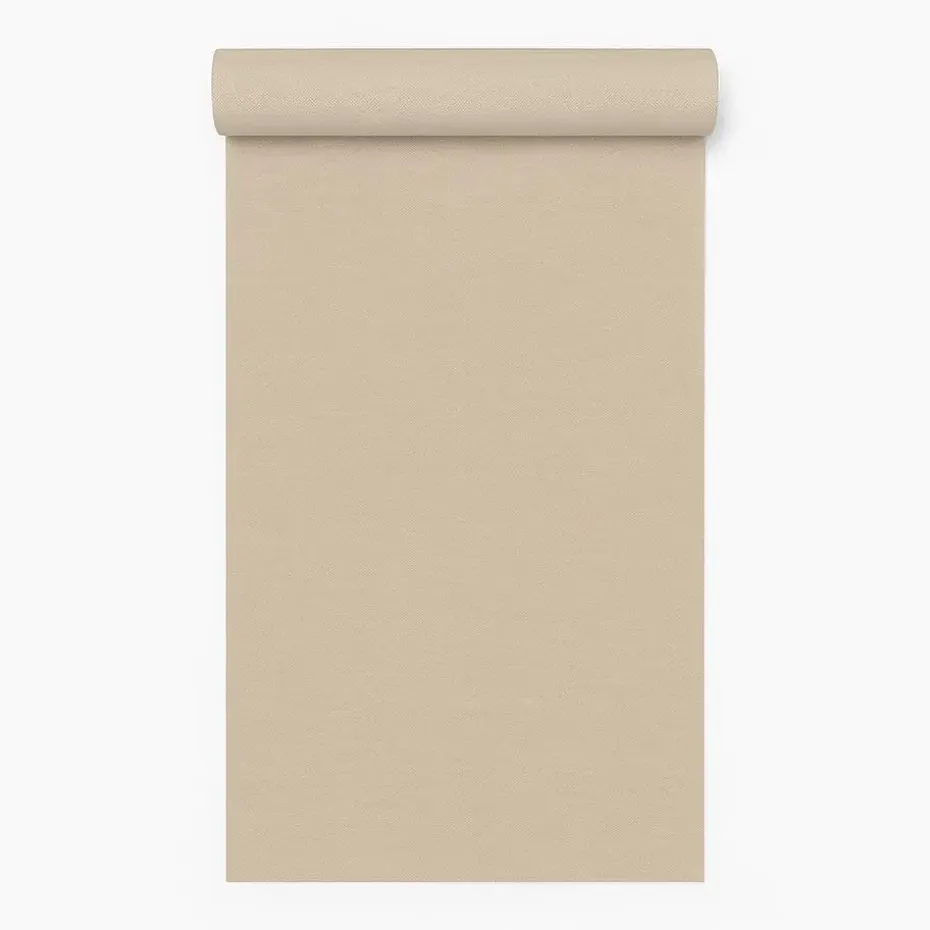 Dutch Wallcoverings Vliesbehang Linen & Textures uni - beige - 10,05m x 53cm
