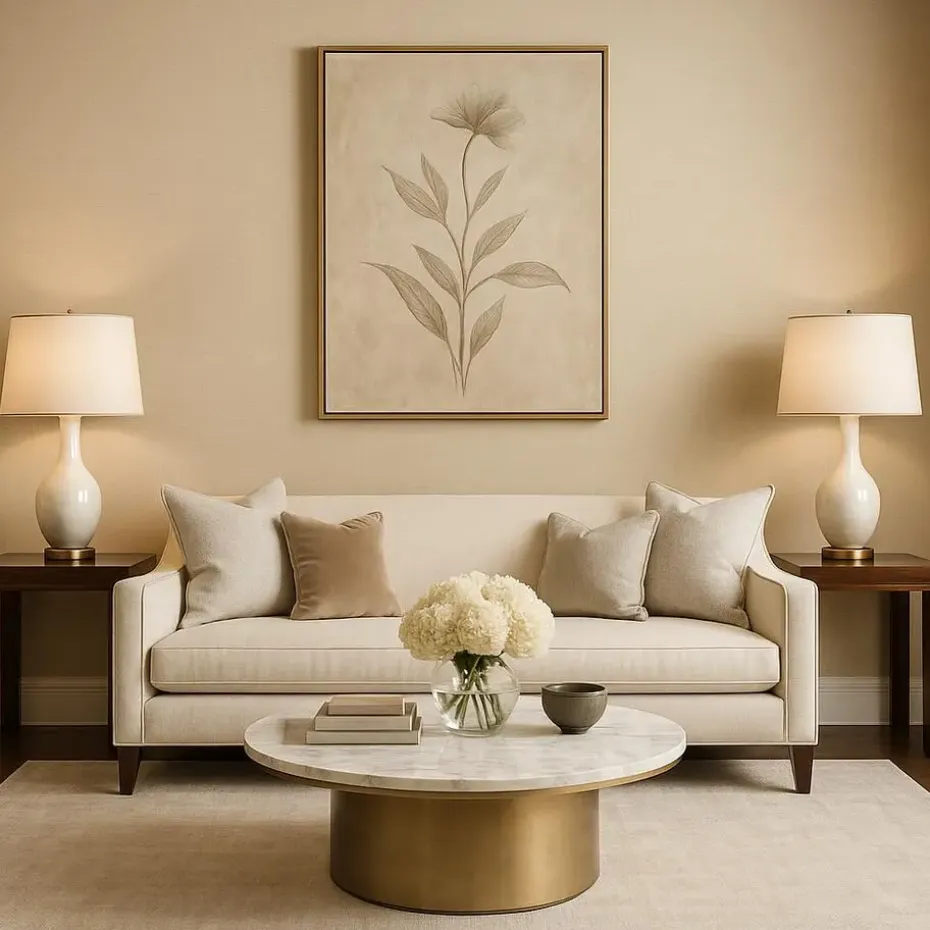 Dutch Wallcoverings Vliesbehang Linen & Textures uni - beige - 10,05m x 53cm