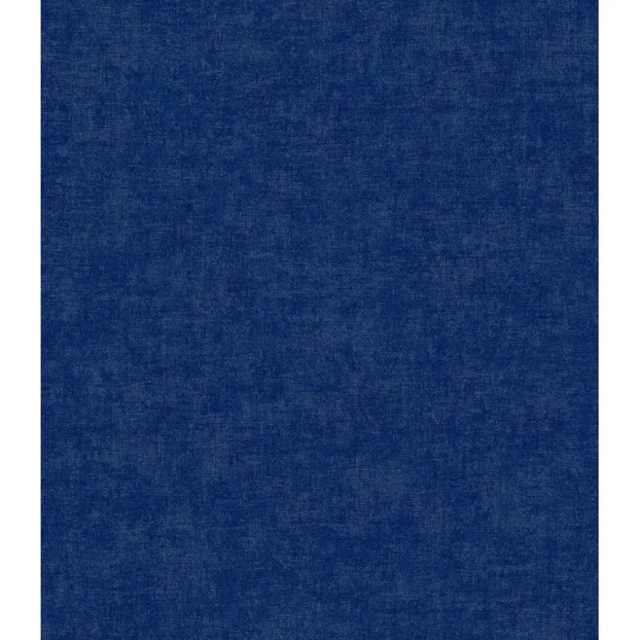 Dutch Wallcoverings Vliesbehang Linen & Textures uni - darkblue - 10,05m x 53cm